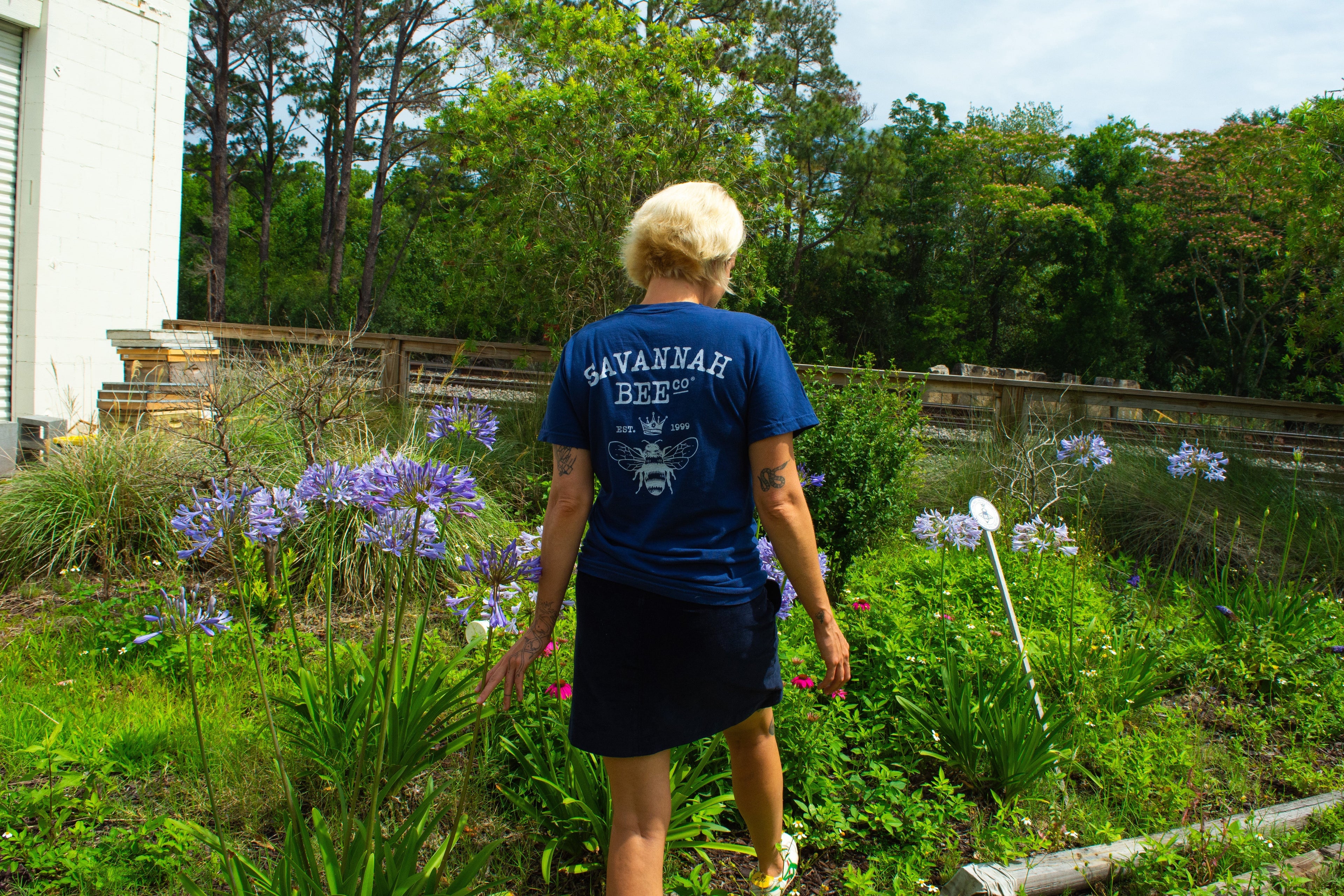 Bee Here Now Tee