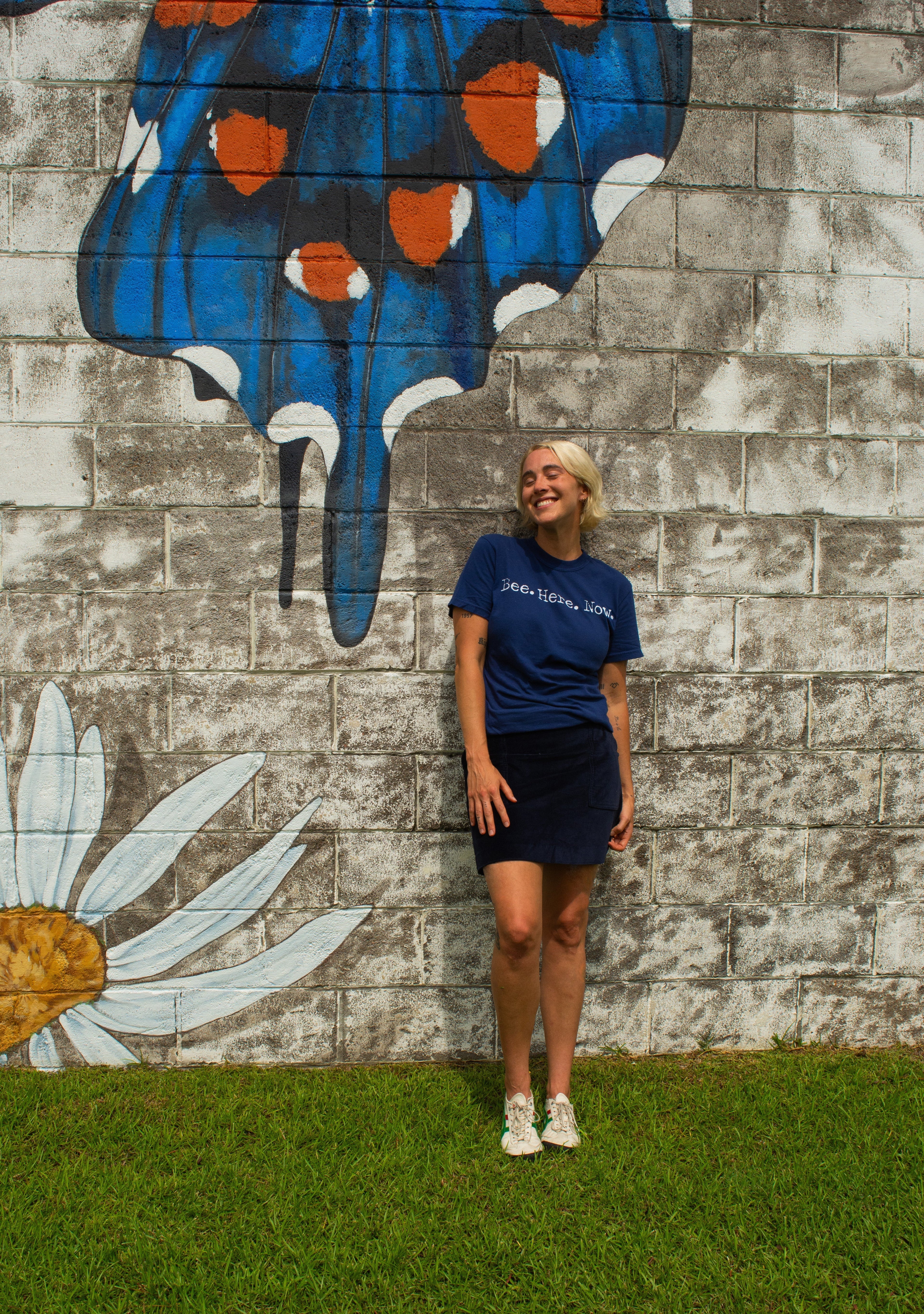 Bee Here Now Tee