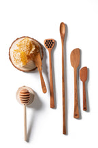 Teak Honeycomb Knife