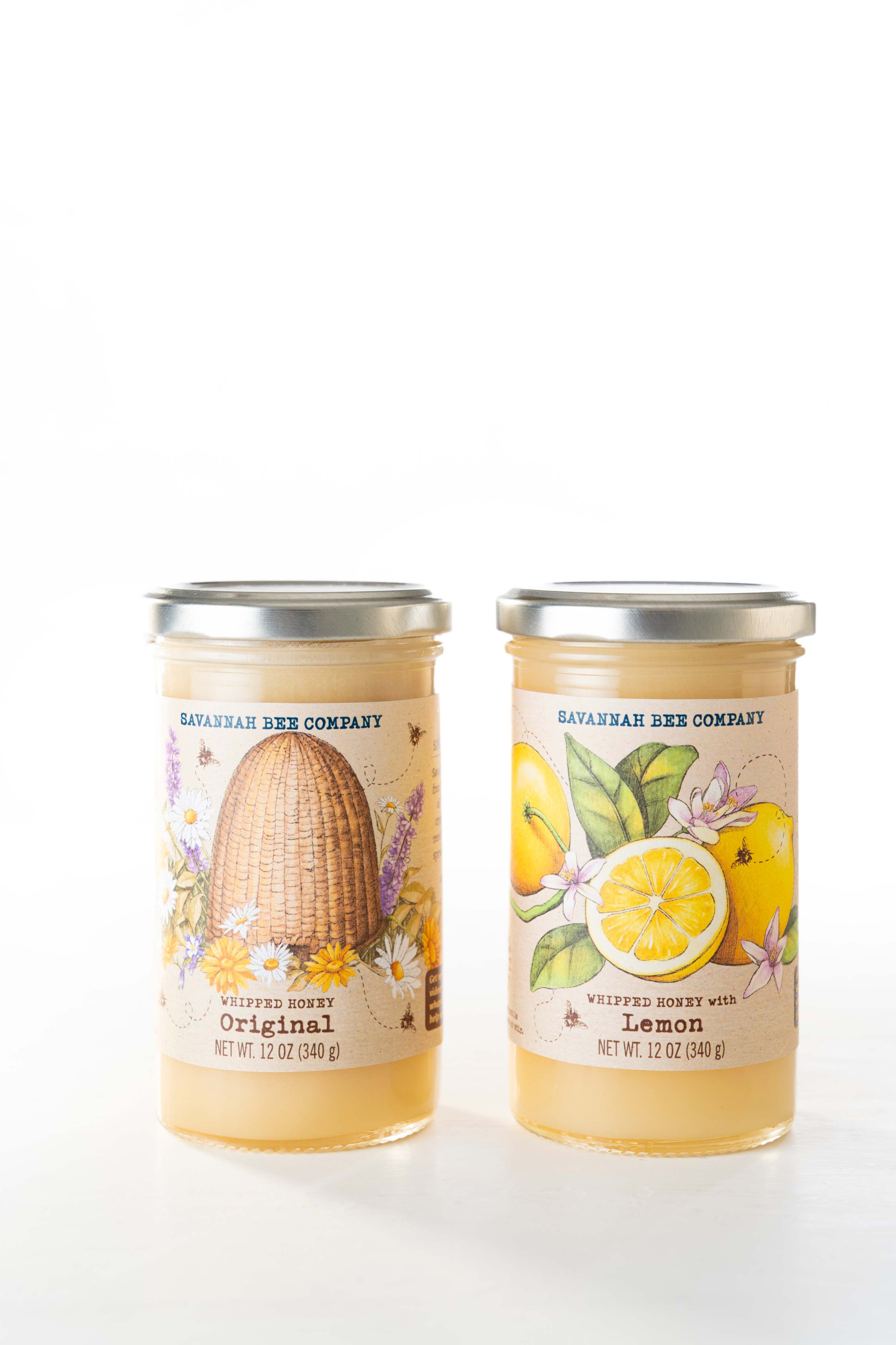Original and Lemon 12oz Whipped Honey Gift Set